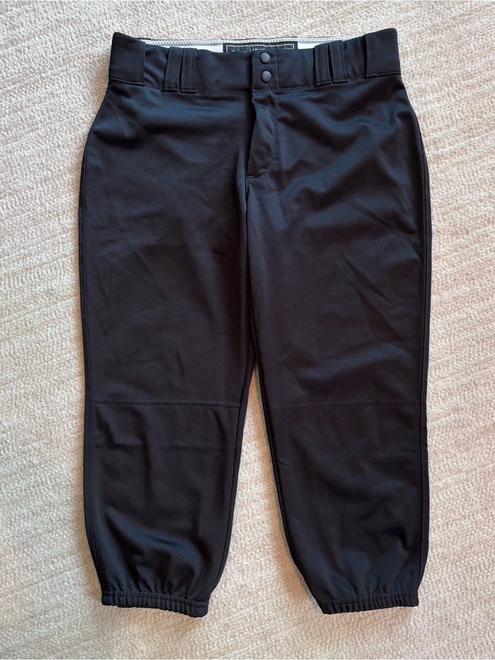 Under Armour Softball Black Women's Cropped Athletic Pants